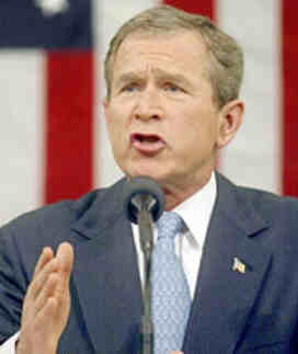 Bush giving State of the Union address