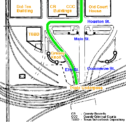 motorcade route